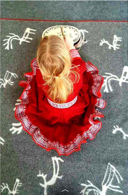EGENVERDI: Barna er ikke bare samer, med de er også unike individer. Det er den samiske barnehagen i Oslo opptatt av å formidle. Foto: Màre Helander