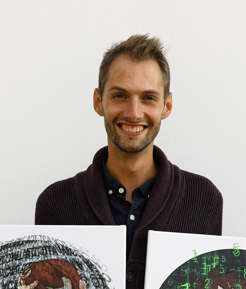Mads Johan Øgaard (28) forteller om livet med matematikkvansker. Foto: SpedAims