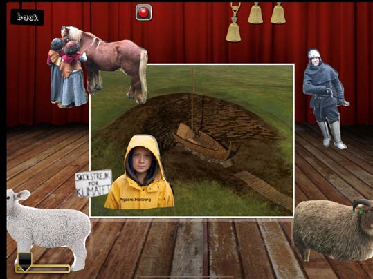 Puppet Pals er en app for animasjonsfilm. Den brukes mye i barnehager og skoler. Med denne lager elevene sitt eget digitale dukketeater.