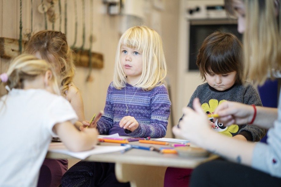 Både barnehagen og skolen bør legge til rette for å styrke barnas selvregulering gjennom leker og aktiviteter. Foto: Marie von Krogh/Læringsmiljøsenteret, UiS.LMS_21.jpg