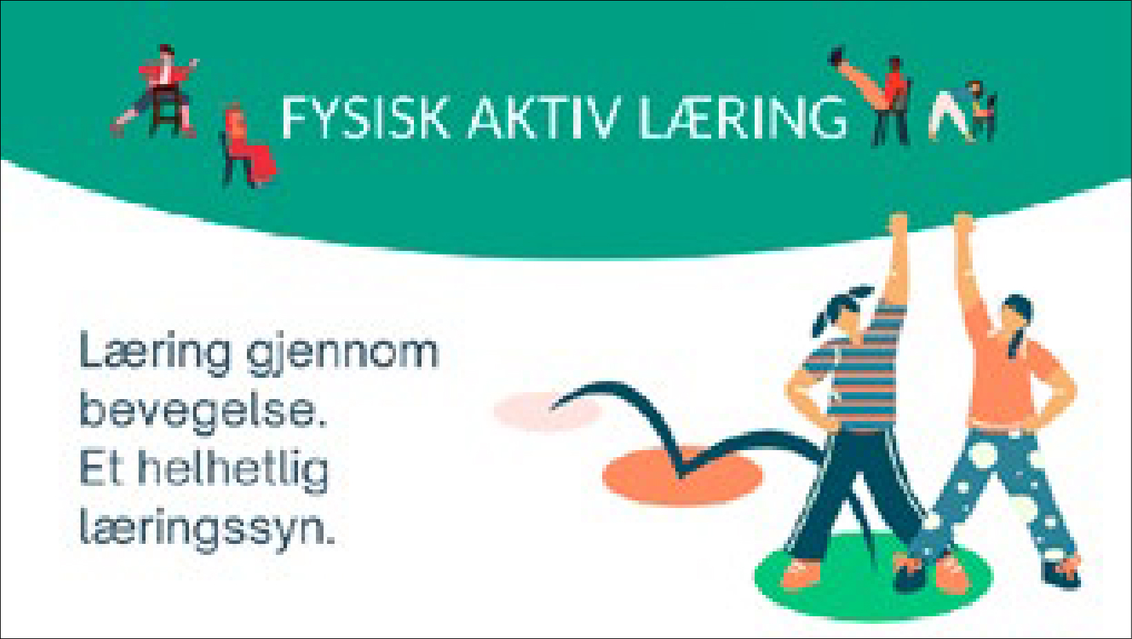 Figur 2 Masteroppgave Rand (2022), nettsted for fysisk aktiv læring i begynneropplæringen i norsk