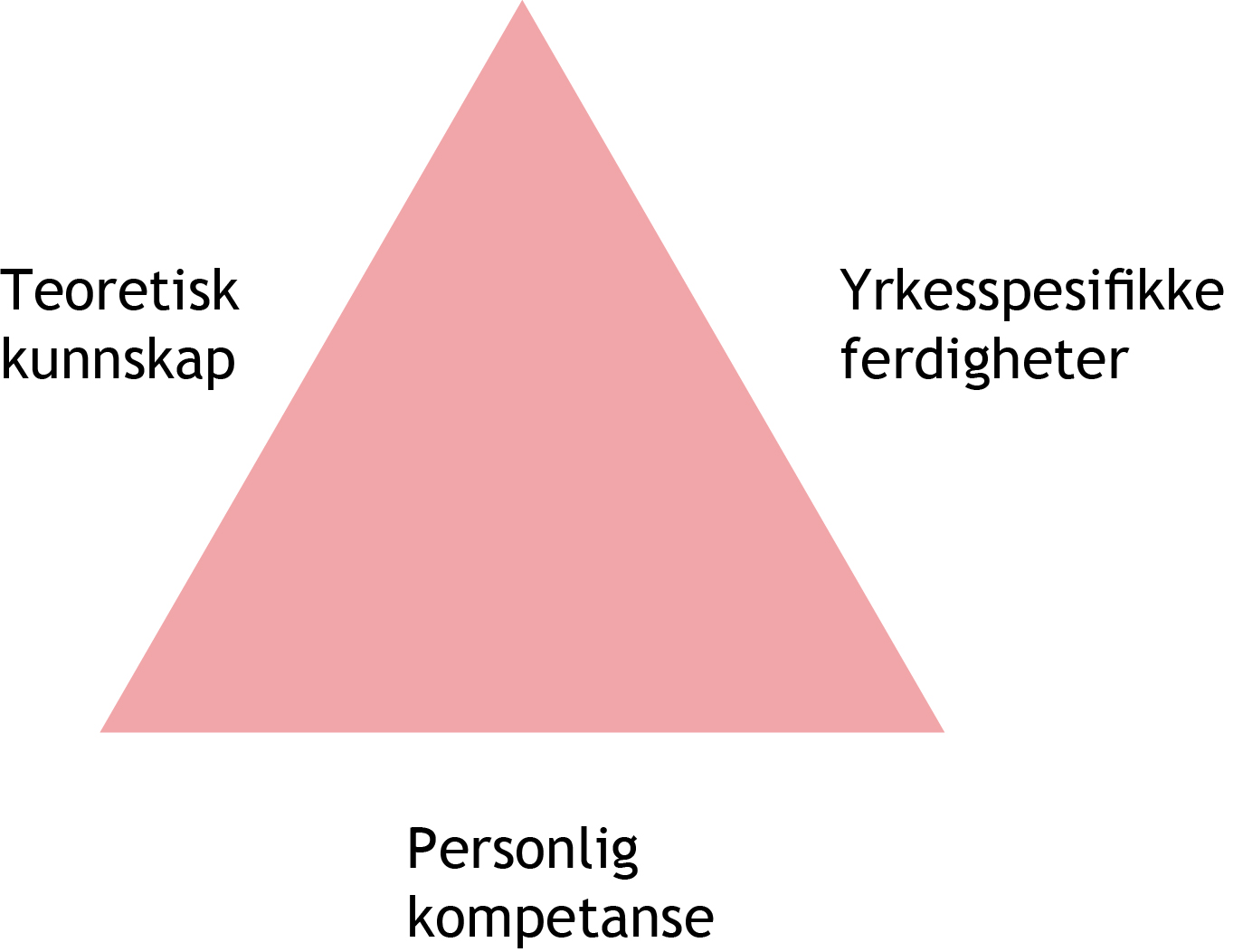 FIGUR 2 Kompetansetrekanten