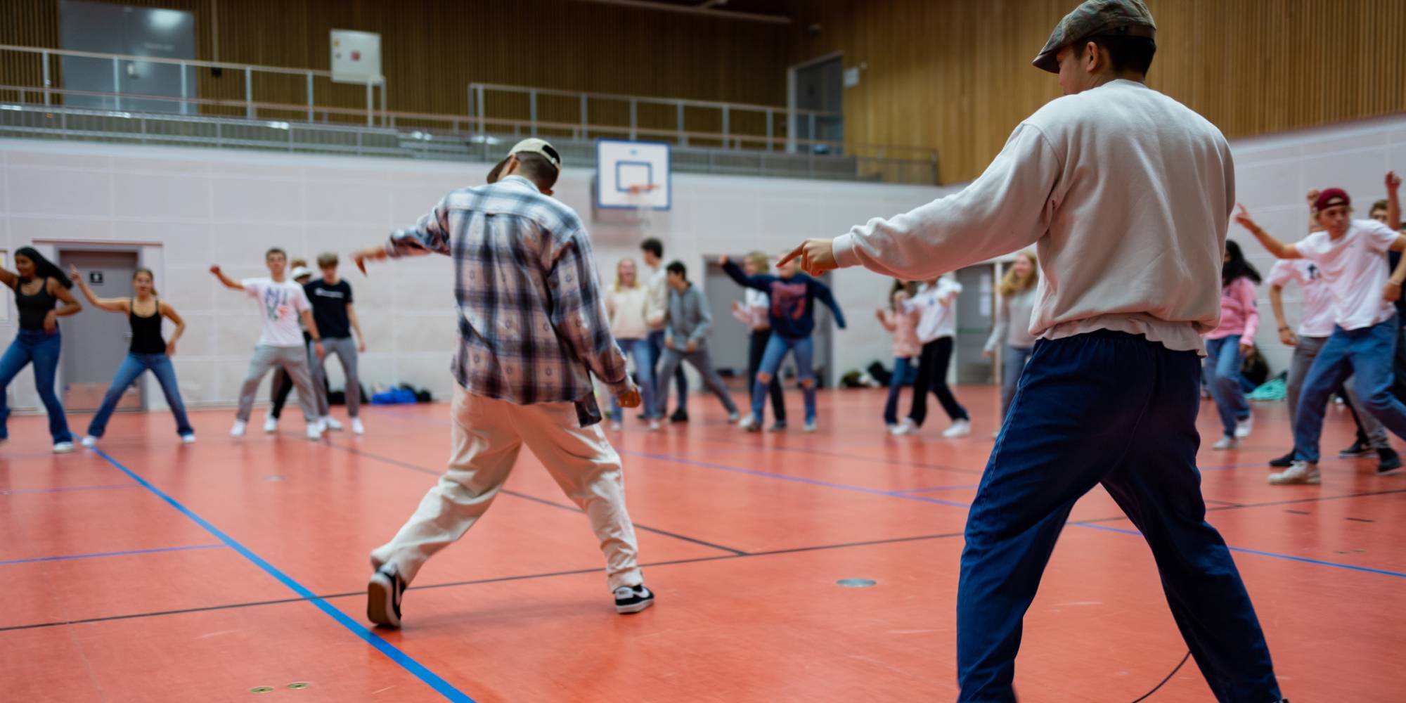 Danseverksted med Quick Style Studio på Frydenberg skole, arrangert av DKS Oslo. Foto: Erik Brandsborg/Kulturtanken