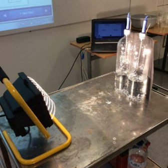 Figure 3. The experimental setup in Case 2