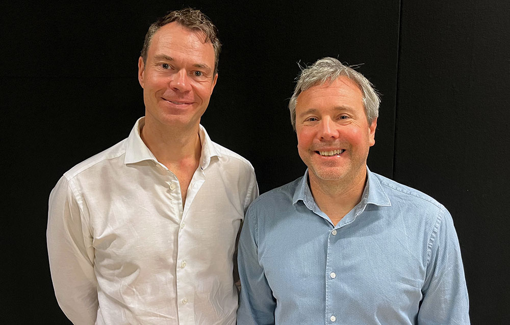 Professors Henrik Daae Zachrisson (left) and Eric Dearing have been collaborators since their time at Harvard in the early 2020s. Through their research, they are dedicated to ensuring that all children have the opportunity to find happiness and reach their full potential. Photo by Monica Bjermeland/UiO